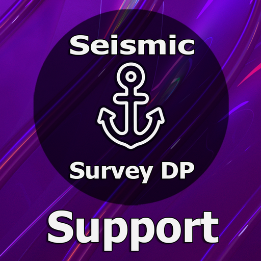 Seismic Survey DP. Support CES logo