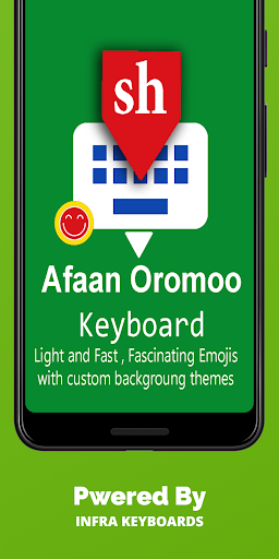 Android application Afaan Oromoo English Keyboard screenshort