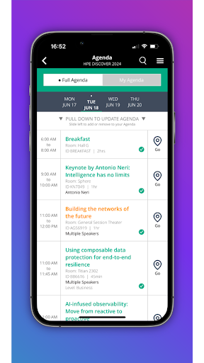 HPE Discover 2024 Screen 3