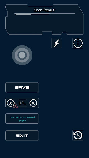 Android application QR up-to-date screenshort