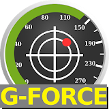 Speedometer with G-FORCE meter icon