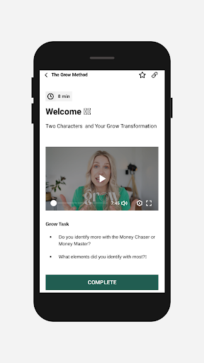 Mentora Money Screen 2