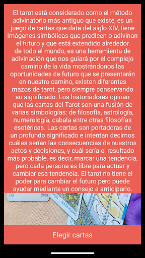 Tarot Screen 3