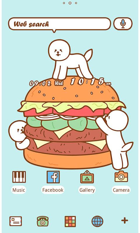 Funny Theme-Hamburger Bichon- - 1.0.11 - (Android)