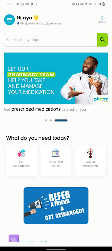 Android application Pharmplug screenshort