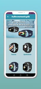 Hryfine smartwatch Guide