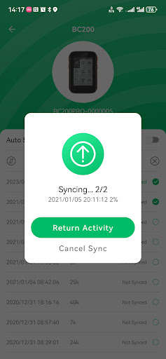 OneBiker Screen 2