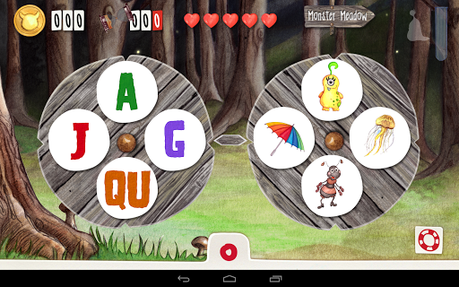 Screenshot of Monster ABC - Learning with th