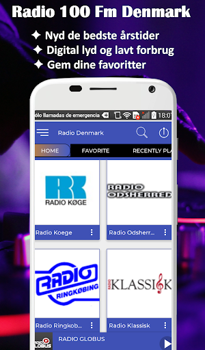 Radio 100 Fm Denmark Radio App Gratis online