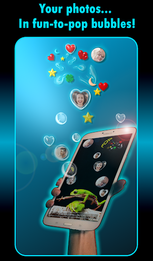 Android application DS Bubble Wallpaper screenshort