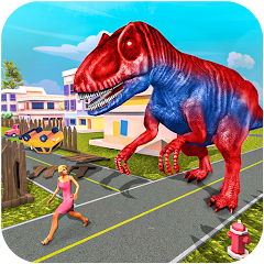 Dinosaur Games City Rampage Mod apk versão mais recente download gratuito