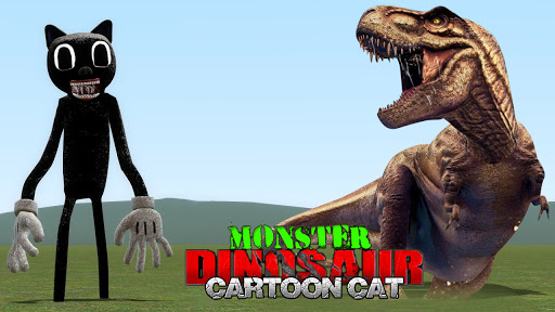 The Cartoon Cat VS Dino 3D Games