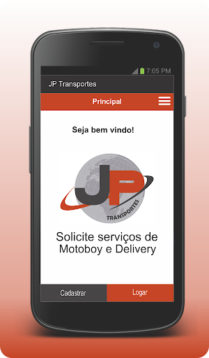 JP Transportes - Cliente Screen 2