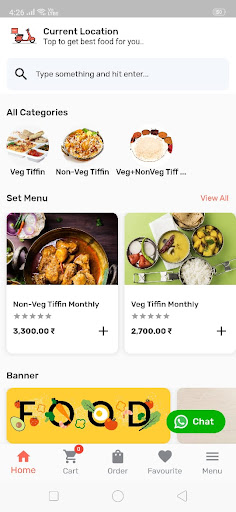 FoodVilas Screen 2