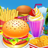 Chef Burger Shop Cooking Game