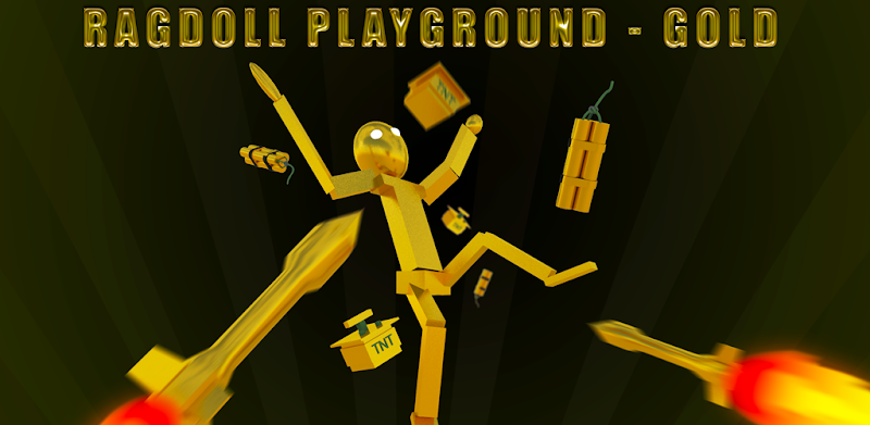 3D People Ragdoll Playground Gold