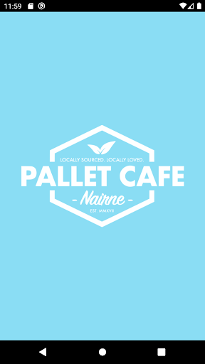 Android application Pallet Cafe screenshort