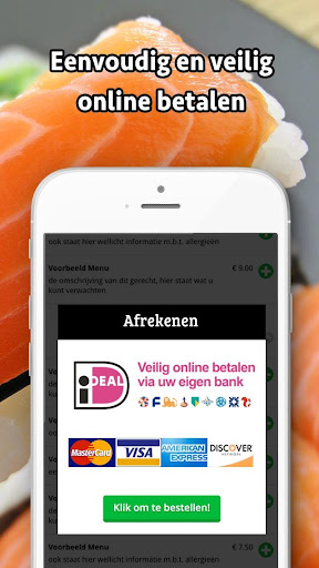 Samurai Sushi Zaanstad Screen 3