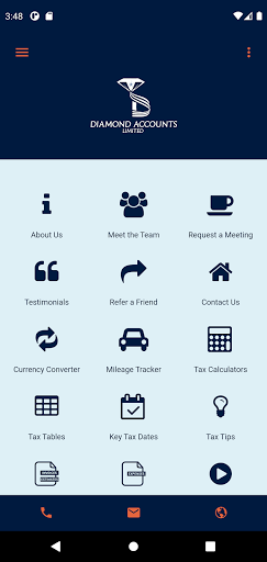Android application Diamond Accounts screenshort