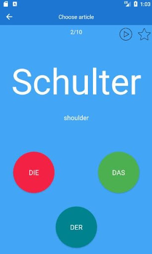 Conquer Der Die Das Screen 3