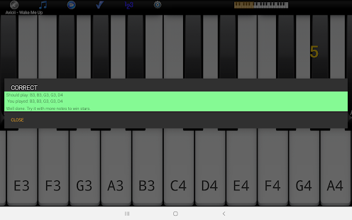 Piano Melody Screenshot