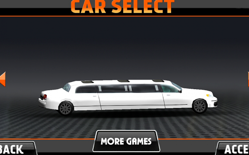 Limousine City Parking 3D