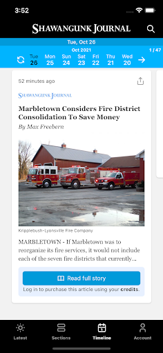 Shawangunk Journal Screen 2
