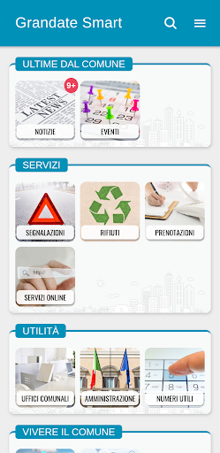 Android application Grandate Smart screenshort
