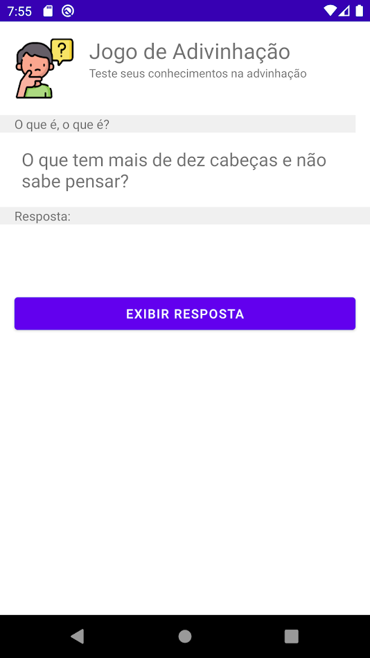 #1. Charadas - O que é, o que é? (Android) 게시자: Renato Tavares