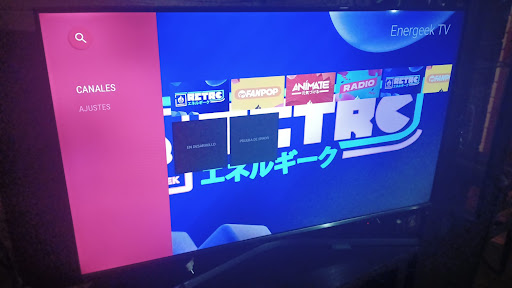 Android application EnerGeek (Android TV) screenshort