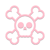 APW Themes: Light Pink Skull icon
