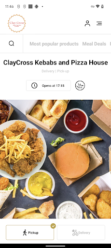 Android application ClayCross Kebabs and Pizza screenshort