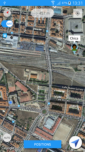 Locater (GPS WiFi position) Screen 3
