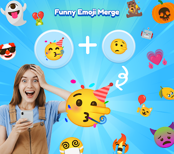 Fun Emoji Merge & Emoji Maker