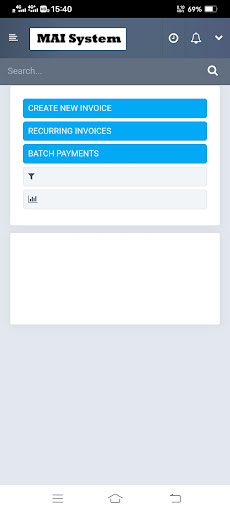 MAI System Screen 3