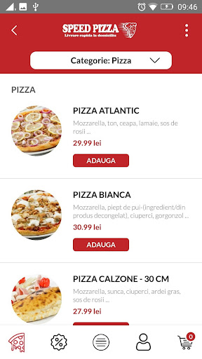 Speed Pizza Screen 2