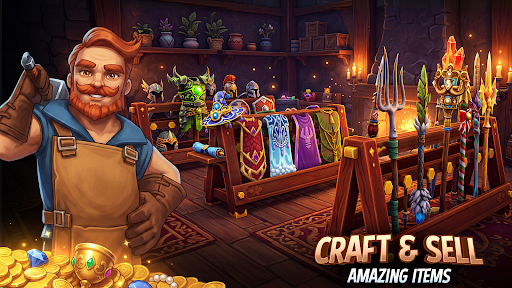 Shop Titans: Crafting Tycoon screenshot 3
