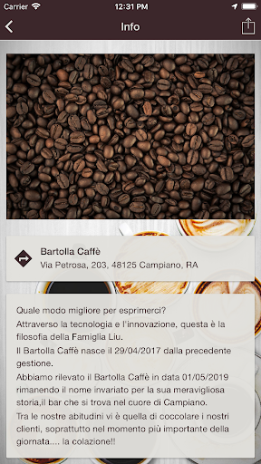 Bartolla Caffe Screen 2