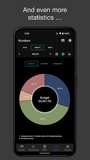 Dispensatio - Budget Manager Screen 3