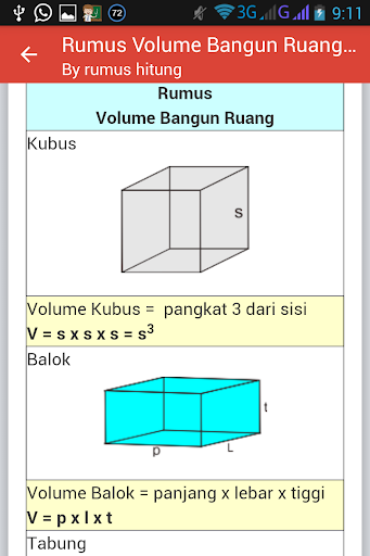 Rumus Matematika Super Screen 3