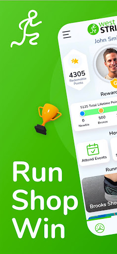 Android application West Stride screenshort
