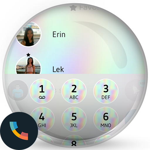 Theme Dialer Holographic Phone 100 Icon