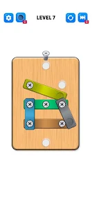 Screw Pin Puzzle: Nuts & Bolts