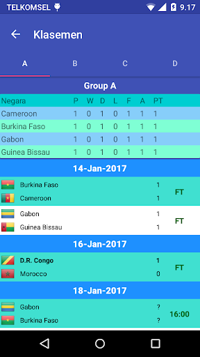 Piala Afrika 2017 Screen 3
