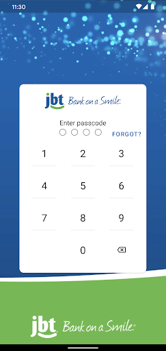 Android application JBT Digital Banking screenshort