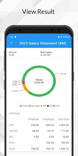 MY Income Tax Calculator Screen 3