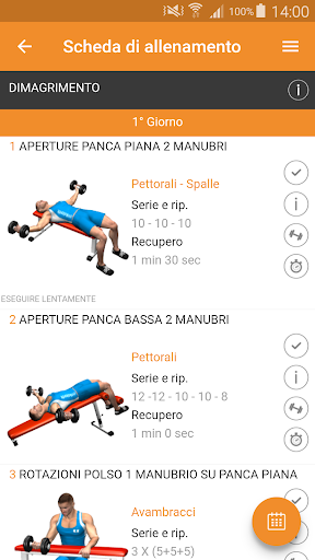 Sprint Fit Program Screen 2