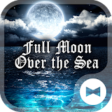 Full Moon Over the Sea Theme icon