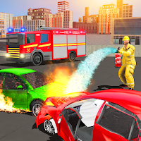 Firefighter Truck 911 Rescue: Emergency Driving
