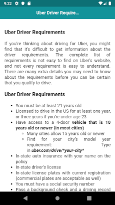 User guide for Uber driver appのおすすめ画像4